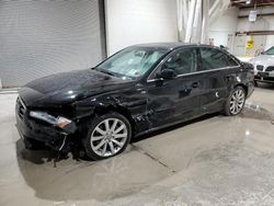 Salvage cars for sale from Copart Leroy, NY: 2014 Audi A4 Premium