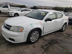 Salvage cars for sale from Copart Las Vegas, NV: 2013 Dodge Avenger SE