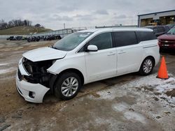 Salvage cars for sale from Copart Mcfarland, WI: 2016 KIA Sedona EX