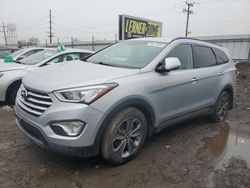 Salvage cars for sale at Chicago Heights, IL auction: 2014 Hyundai Santa FE GLS