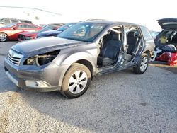 Salvage cars for sale at Tucson, AZ auction: 2011 Subaru Outback 2.5I Limited