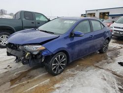 Salvage cars for sale at Mcfarland, WI auction: 2017 Toyota Corolla L