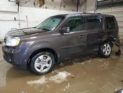 Honda salvage cars for sale: 2012 Honda Pilot Exln