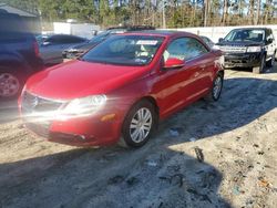 Salvage cars for sale at Seaford, DE auction: 2009 Volkswagen EOS Turbo