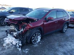 Salvage cars for sale from Copart West Warren, MA: 2019 Toyota Rav4 XLE Premium