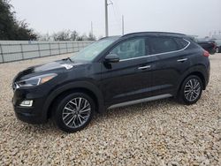 Salvage cars for sale at New Braunfels, TX auction: 2021 Hyundai Tucson Limited