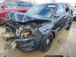 Salvage cars for sale from Copart Bridgeton, MO: 2017 Ford Explorer Police Interceptor