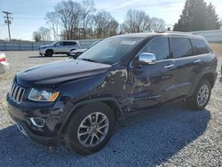 Jeep salvage cars for sale: 2015 Jeep Grand Cherokee Limited