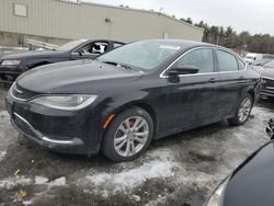 Carros dañados por inundaciones a la venta en subasta: 2015 Chrysler 200 Limited