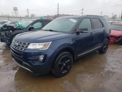 Salvage cars for sale from Copart Chicago Heights, IL: 2016 Ford Explorer XLT