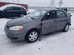 Toyota Corolla salvage cars for sale: 2007 Toyota Corolla CE