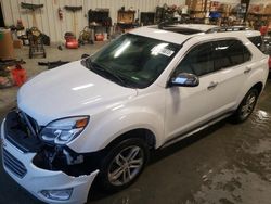 Chevrolet salvage cars for sale: 2016 Chevrolet Equinox LTZ