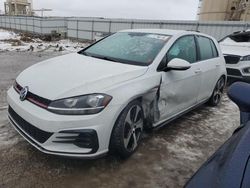 Salvage cars for sale from Copart Kansas City, KS: 2018 Volkswagen GTI S/SE