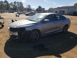 Salvage cars for sale from Copart Longview, TX: 2015 Chrysler 200 S