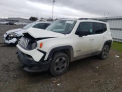 Salvage cars for sale at Sacramento, CA auction: 2017 Jeep Renegade Sport