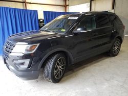 Salvage cars for sale at Hurricane, WV auction: 2016 Ford Explorer Sport