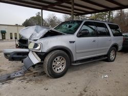 Salvage cars for sale at Hueytown, AL auction: 2002 Ford Expedition XLT