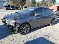 Salvage cars for sale at Mendon, MA auction: 2020 Nissan Versa SV