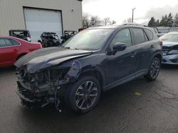 Salvage cars for sale from Copart Woodburn, OR: 2016 Mazda CX-5 GT