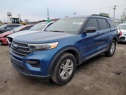 Salvage cars for sale from Copart Chicago Heights, IL: 2020 Ford Explorer XLT