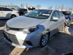 Toyota salvage cars for sale: 2014 Toyota Corolla L