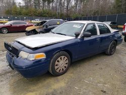 Ford salvage cars for sale: 2009 Ford Crown Victoria Police Interceptor