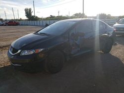 Salvage cars for sale from Copart Miami, FL: 2015 Honda Civic LX