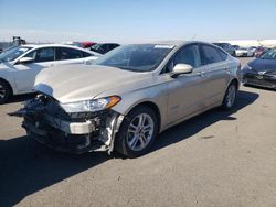 Ford salvage cars for sale: 2018 Ford Fusion SE Hybrid