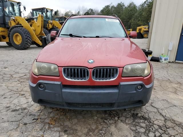 2005 BMW X3 3.0I