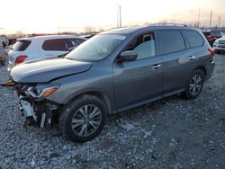 Nissan salvage cars for sale: 2019 Nissan Pathfinder S