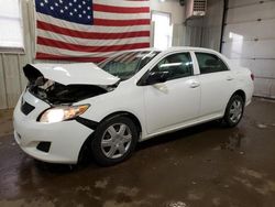 Salvage cars for sale from Copart Lyman, ME: 2009 Toyota Corolla Base