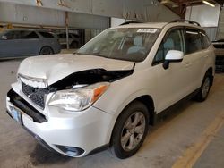 Salvage cars for sale at Mocksville, NC auction: 2015 Subaru Forester 2.5I Premium