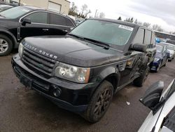 Salvage cars for sale from Copart Woodburn, OR: 2008 Land Rover Range Rover Sport HSE