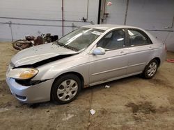 Salvage cars for sale from Copart Wheeling, IL: 2007 KIA Spectra EX