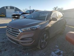 Salvage cars for sale from Copart Wichita, KS: 2016 Hyundai Tucson Limited