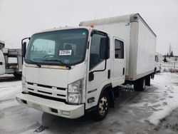 Salvage trucks for sale at Dyer, IN auction: 2010 Isuzu NPR