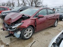 Chevrolet Cruze salvage cars for sale: 2016 Chevrolet Cruze LT