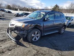 Salvage cars for sale at Grantville, PA auction: 2010 Acura MDX Technology