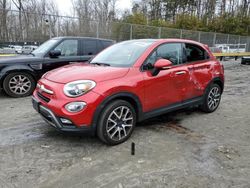 Fiat 500 salvage cars for sale: 2016 Fiat 500X Trekking Plus