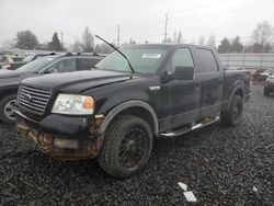 Salvage cars for sale at Portland, OR auction: 2005 Ford F150 Supercrew