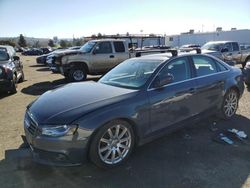 Salvage cars for sale from Copart Vallejo, CA: 2010 Audi A4 Premium Plus
