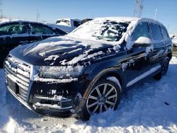 Salvage cars for sale at Elgin, IL auction: 2018 Audi Q7 Prestige