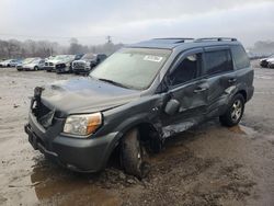 Honda Pilot EXL salvage cars for sale: 2007 Honda Pilot EXL