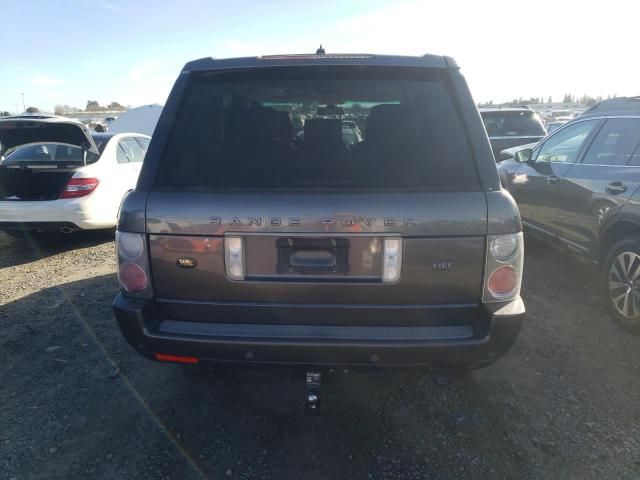 2006 Land Rover Range Rover HSE