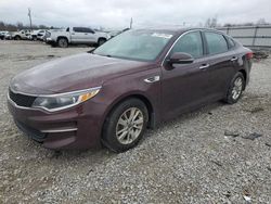 Salvage cars for sale at Lawrenceburg, KY auction: 2016 KIA Optima LX