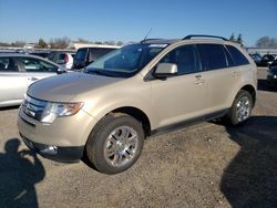 Salvage cars for sale at Mocksville, NC auction: 2007 Ford Edge SEL