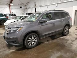 Honda Pilot EXL salvage cars for sale: 2022 Honda Pilot EXL