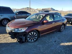 Salvage cars for sale at North Las Vegas, NV auction: 2017 Honda Accord Hybrid