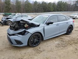 Salvage cars for sale from Copart Gainesville, GA: 2022 Honda Civic SI