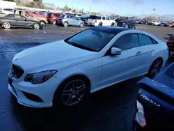 Salvage cars for sale at Vallejo, CA auction: 2017 Mercedes-Benz E 400 4matic